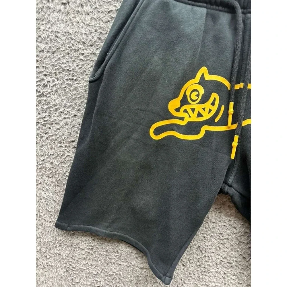 Billionaire Boys Club Gerald Ice Cream Drawstring Sweat Shorts Black Mens Size S